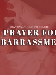 A Prayer for Embarrassment