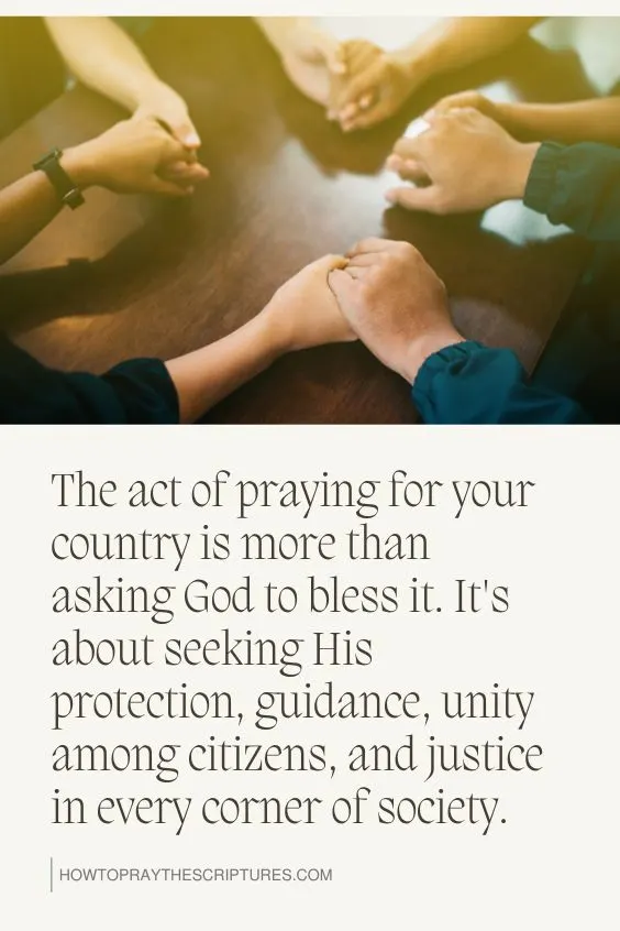How Do I Pray for My Country? A Christian's Guide