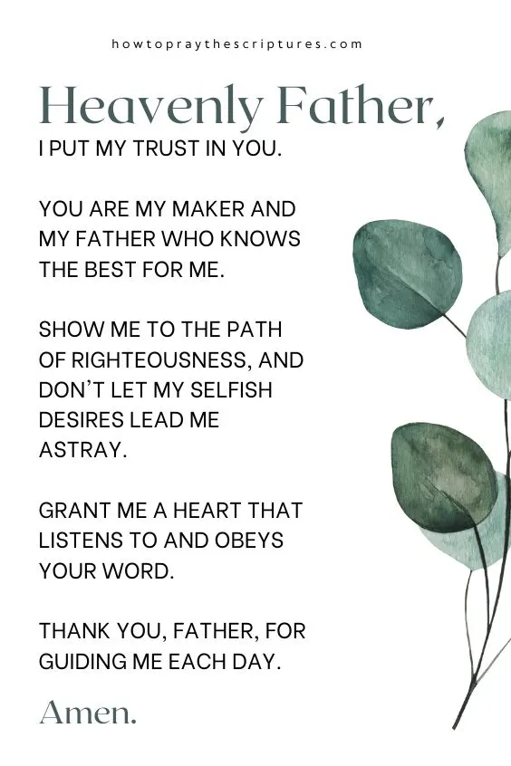 How Do You Pray for God's Guidance and Direction?