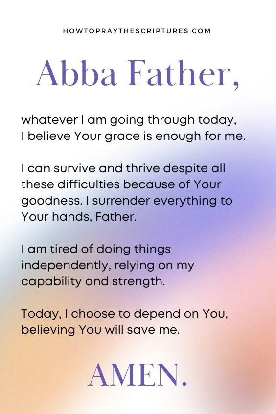 What Are Some Prayer Verses for Strength During Difficult Times?