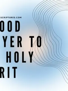 A Good Prayer to the Holy Spirit