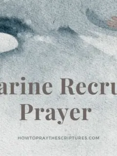 A Marine Recruit’s Prayer