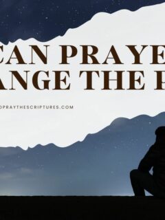 Can Prayer Change The Past