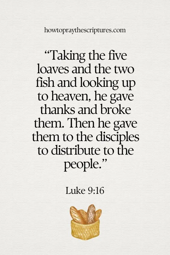 Food for Thought Bible Verses With Explanation