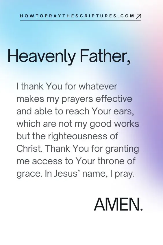 How To Learn To Pray Effectively