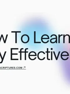 How To Learn To Pray Effectively