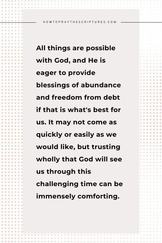 How Do I Ask God to Bless Me Financially?