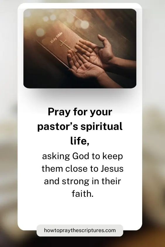 How to Pray for Pastors
