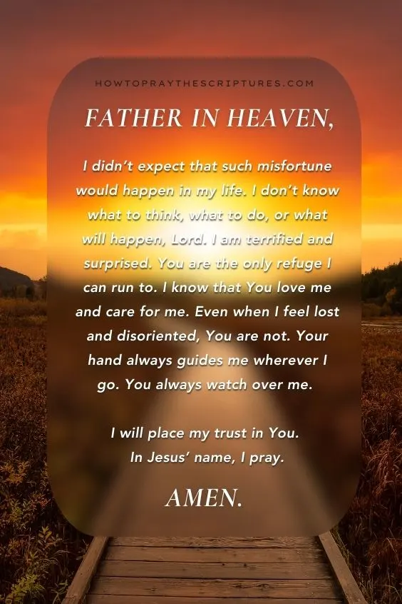 A Good Prayer When Feeling Lost