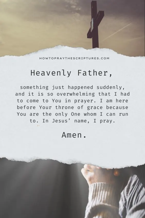 How to Sit and Pray