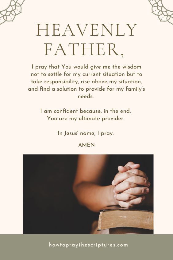 A Poor Man's Prayer