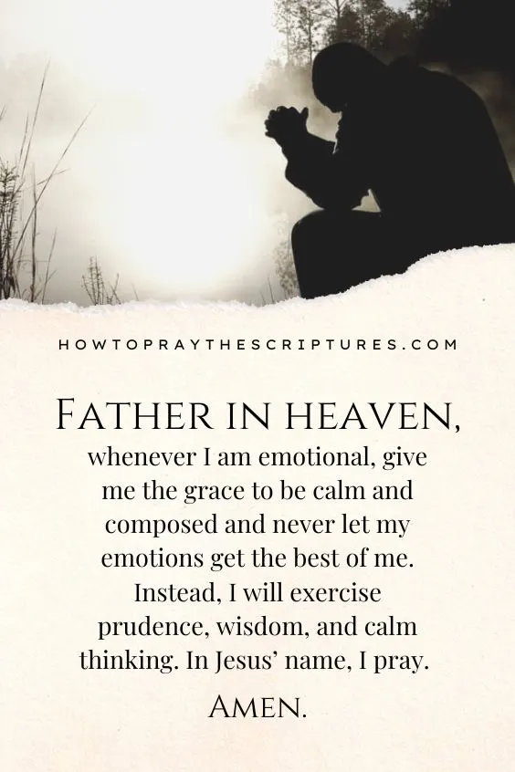 How to Pray for Calmness