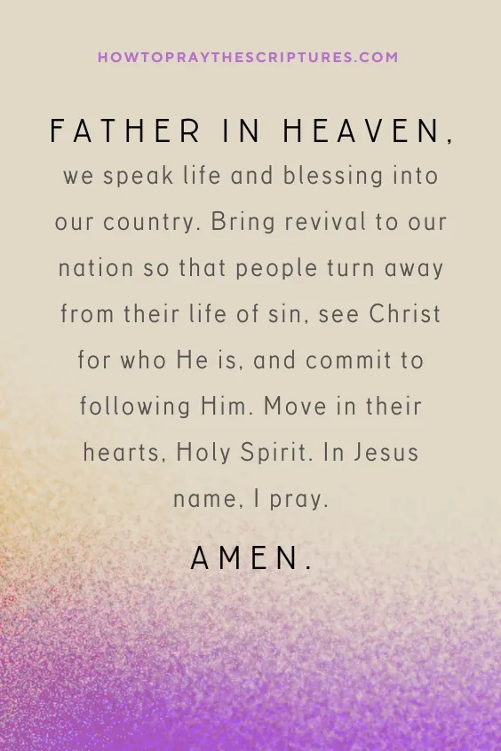 A Country Prayer