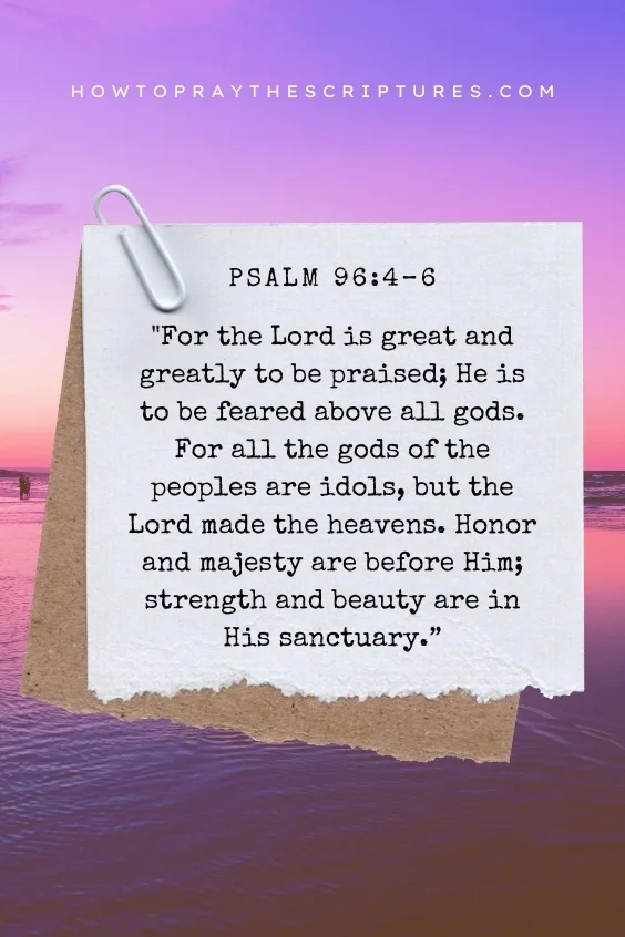 A Form of Prayer Which Glorifies God&rsquo;s Greatness