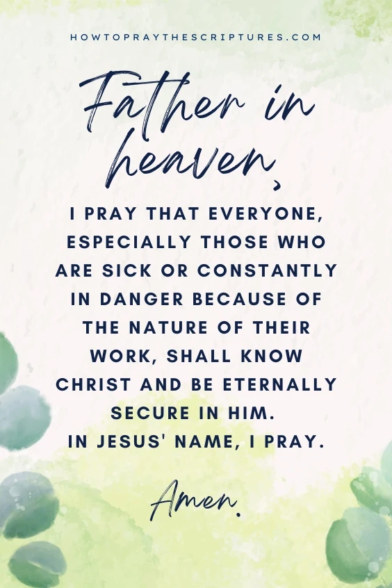 A Good Prayer for Someone Who Is Dying