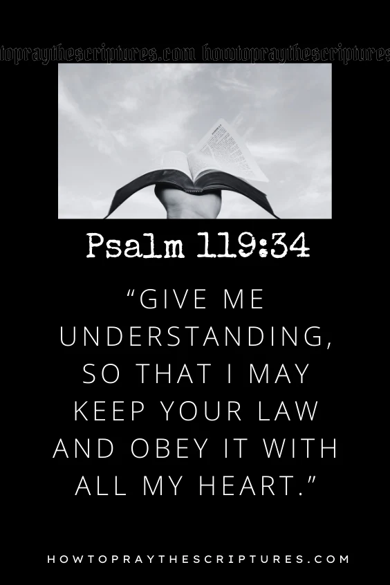 A Prayer During Bible Study