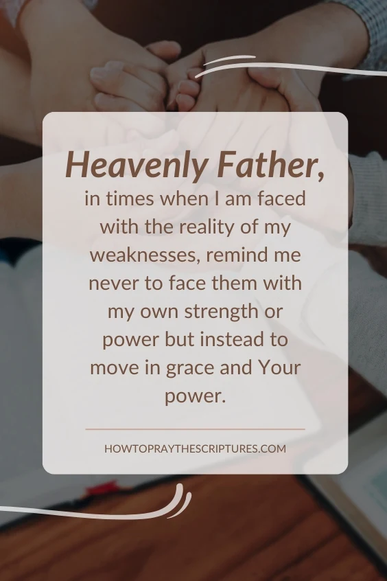 A Prayer for Weakness