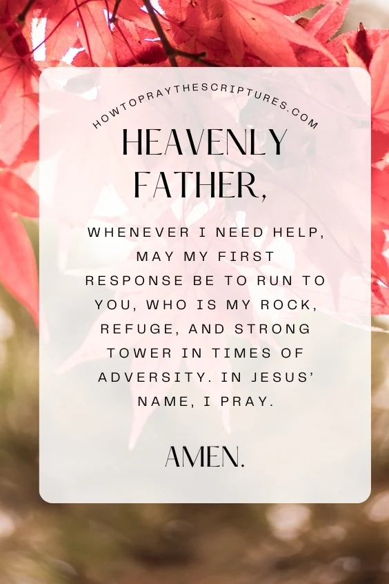 How Can I Pray to God for Help?