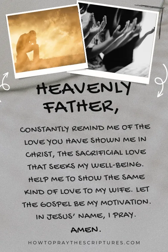 A Godly Husband Prayer