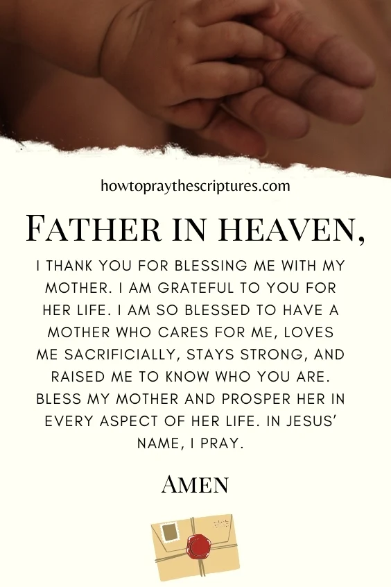 A Prayer for Our Mothers