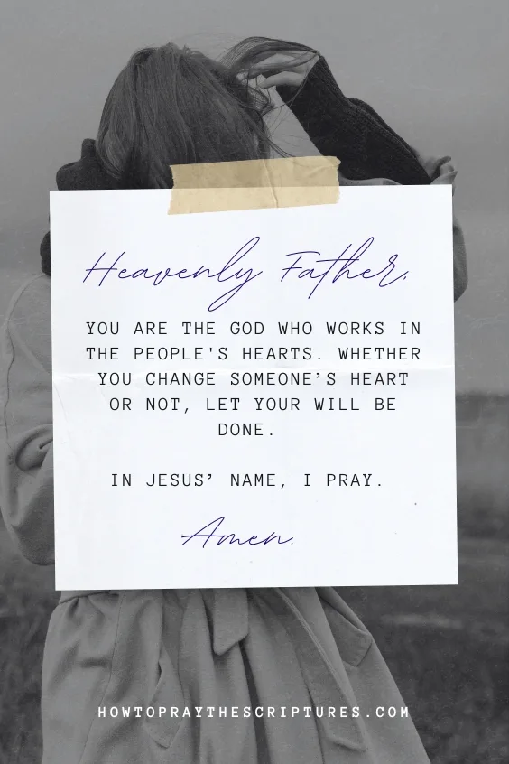 A Prayer for a Change of Heart
