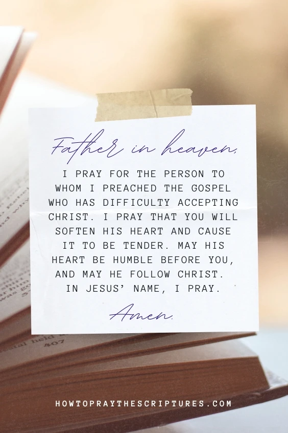 A Prayer for a Change of Heart