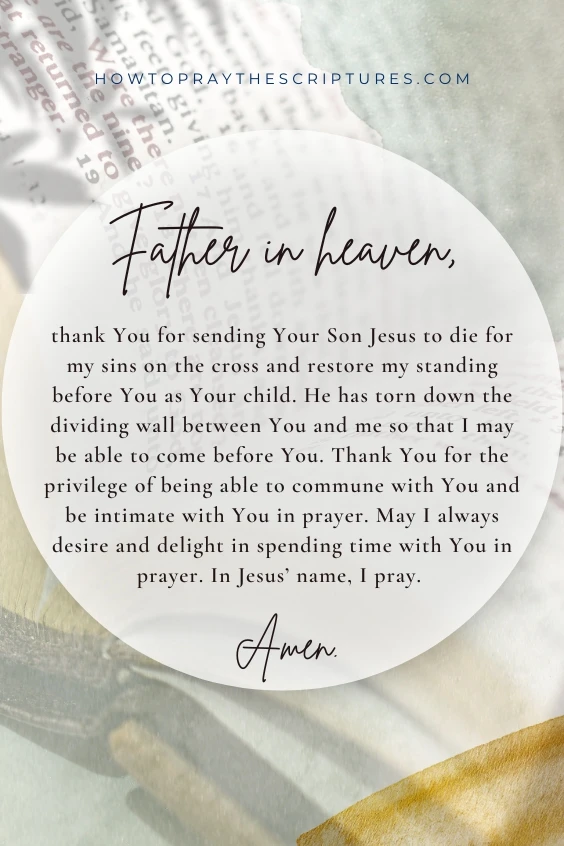 How To Pray To God