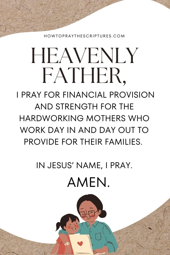 A Good Prayer for a Hard-Working Mother