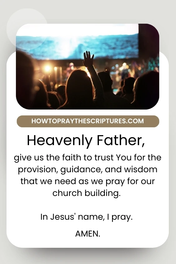 A Prayer for a Church Building