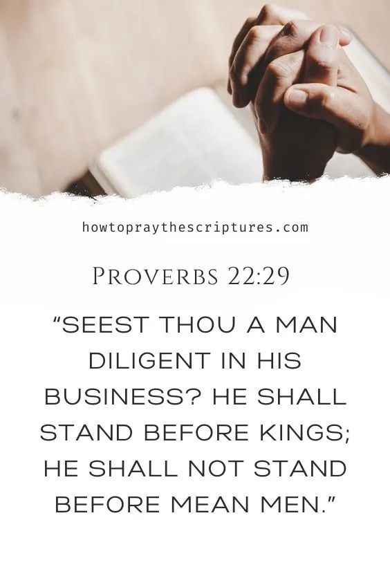 A Prayer For Favor At Work