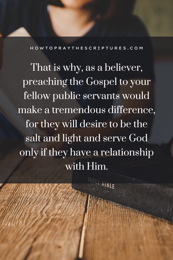 A Prayer for Public Service