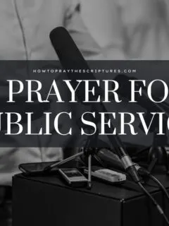 A Prayer for Public Service