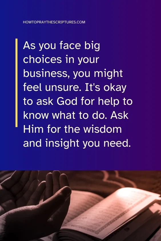 How to Pray for Business Prosperity