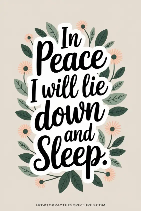 How to Pray for Peaceful Sleep