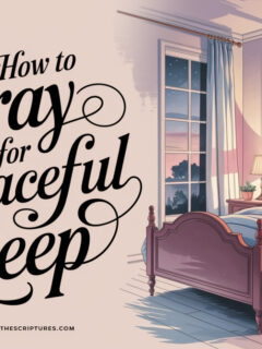 How to Pray for Peaceful Sleep