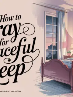 How to Pray for Peaceful Sleep