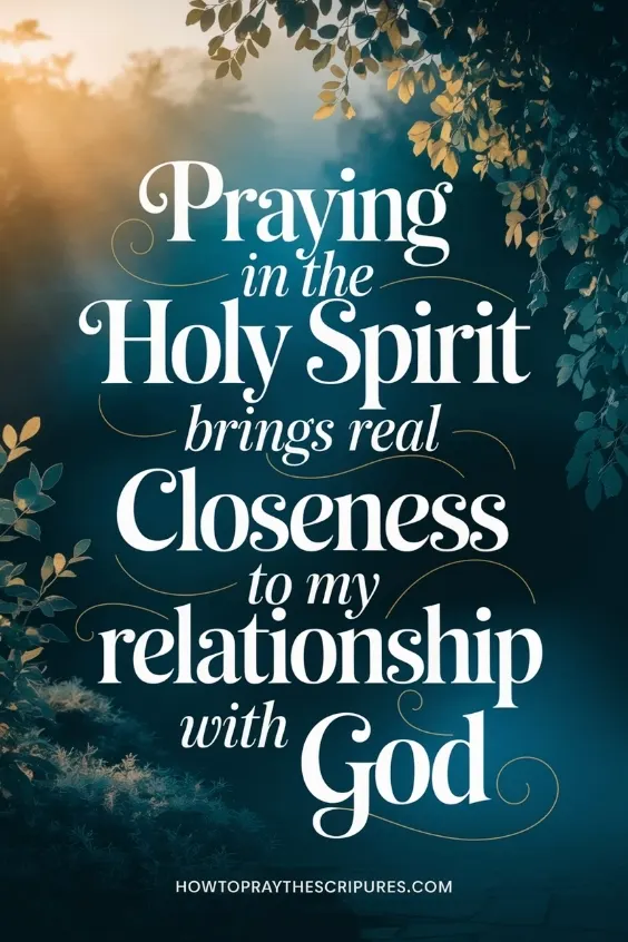 How Do I Pray In The Holy Spirit