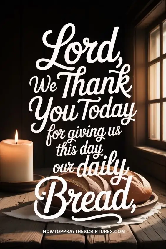 How Do You Pray Before Eating